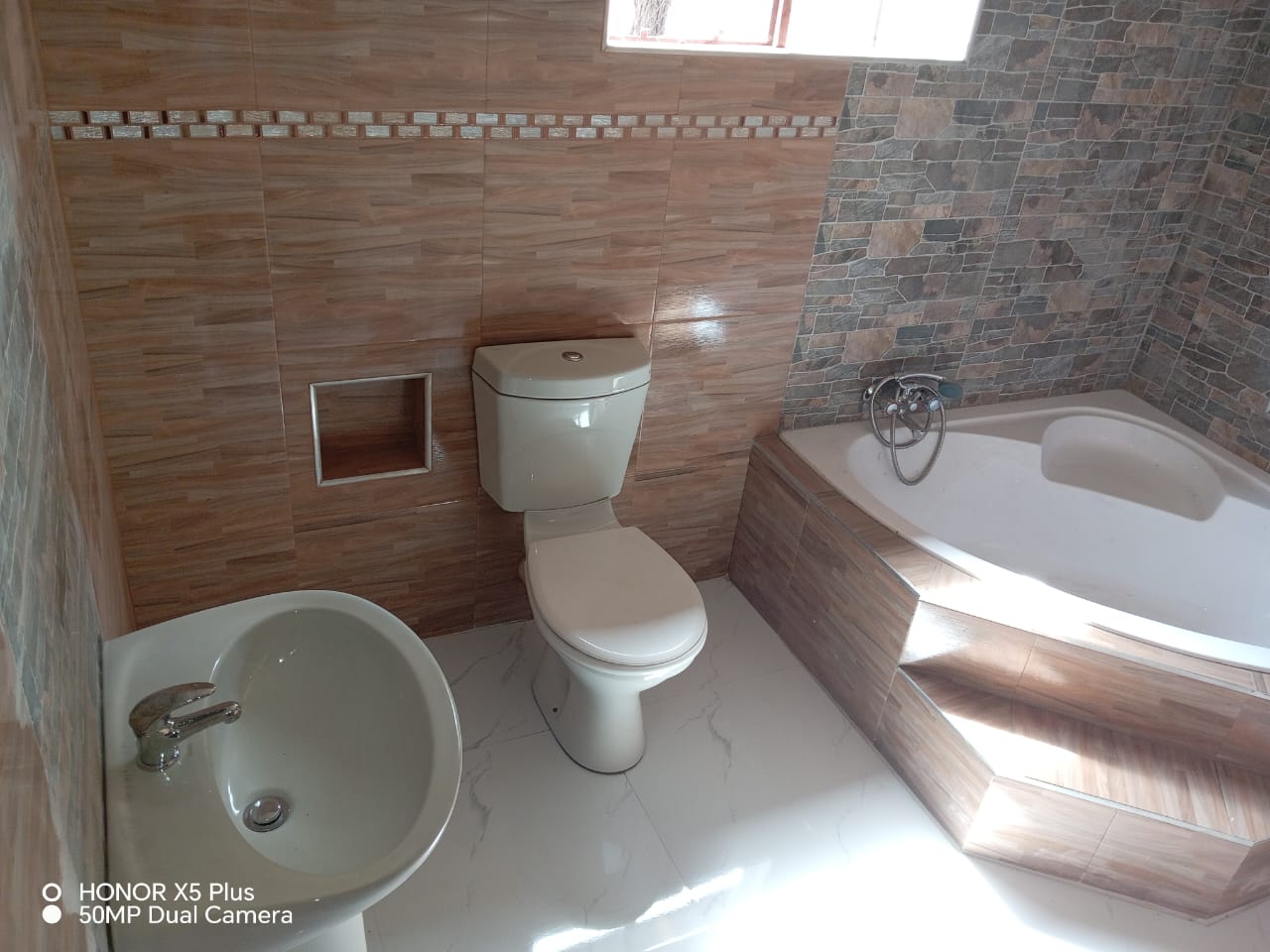 Completed bathroom installation